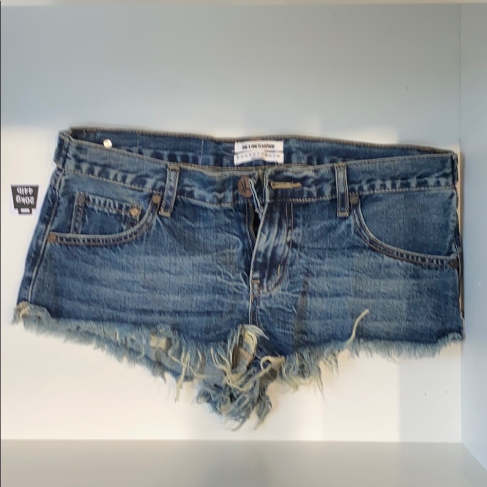 Very low small one teaspoon shorts